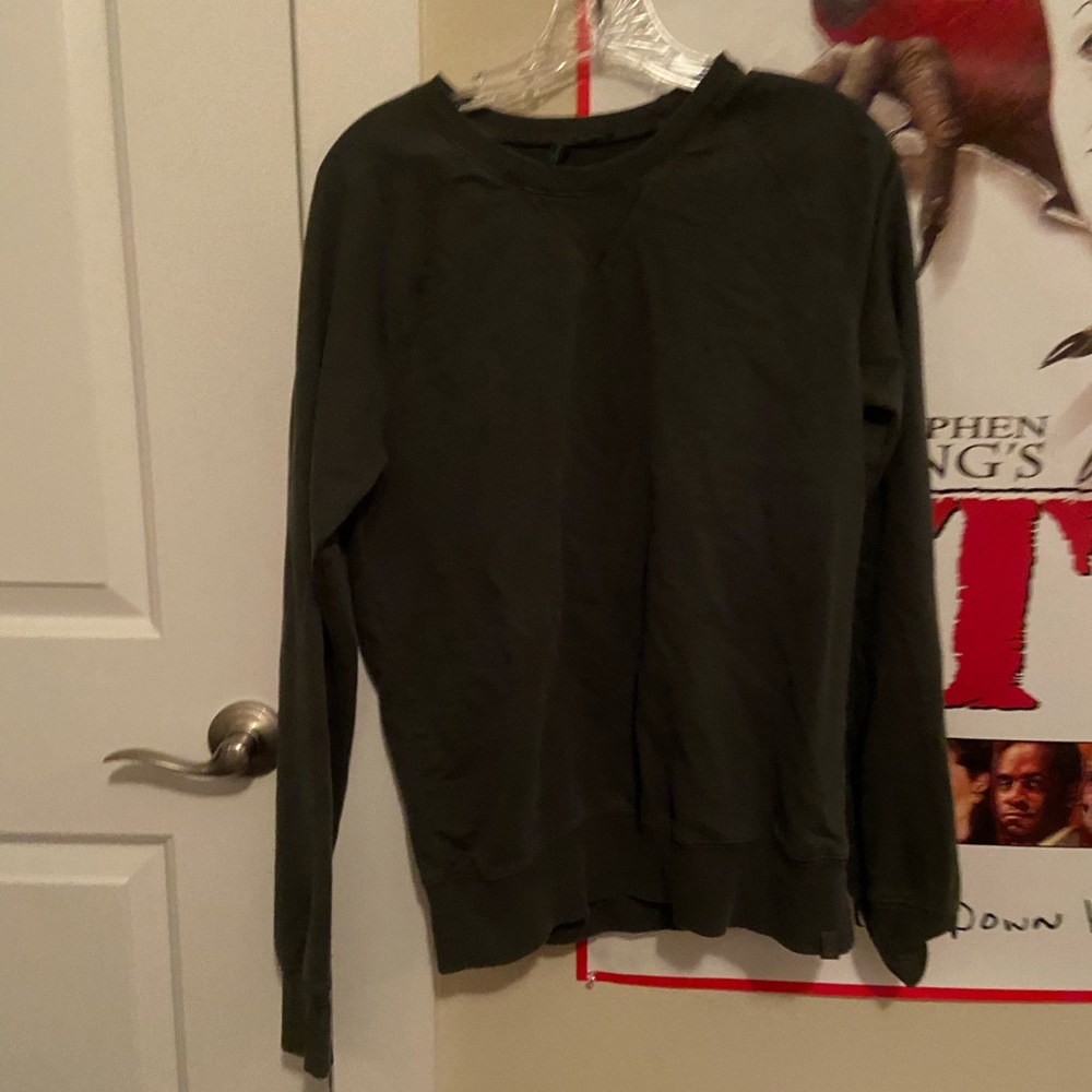 dark green long sleeve